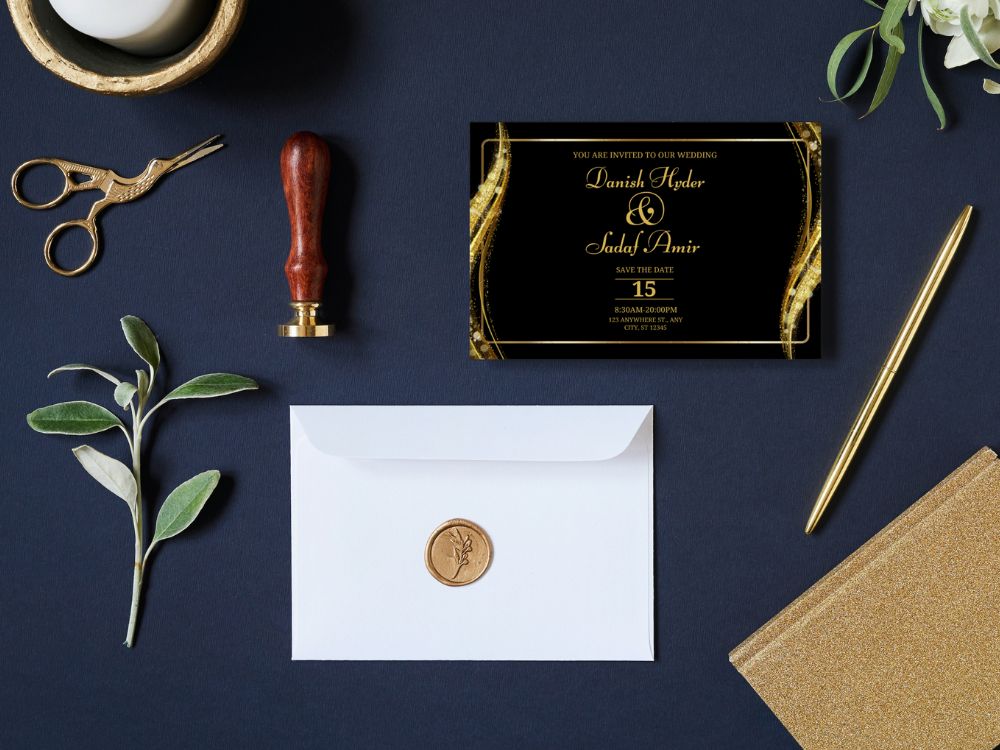 Stunning Wedding and Invitation Card Design | Upwork