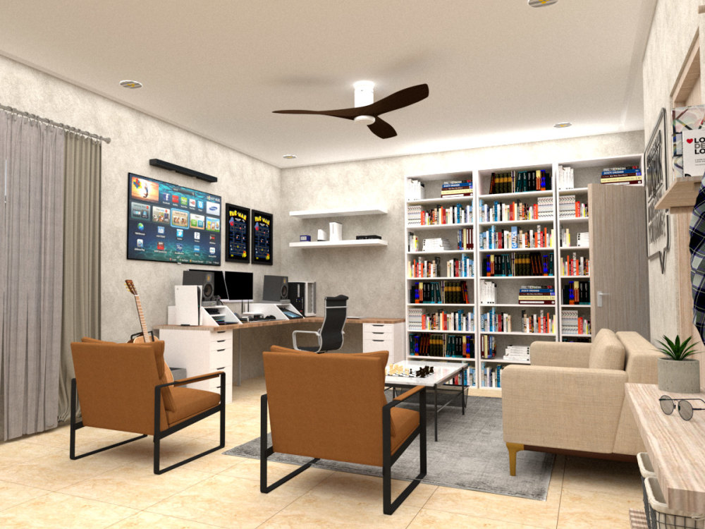 A full interior design of your 50sqm Apartment | Upwork