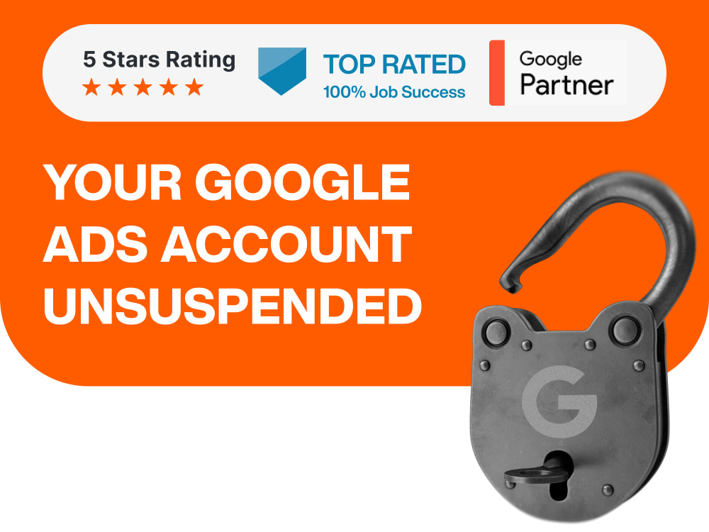 Google Ads Account Unsuspended Upwork