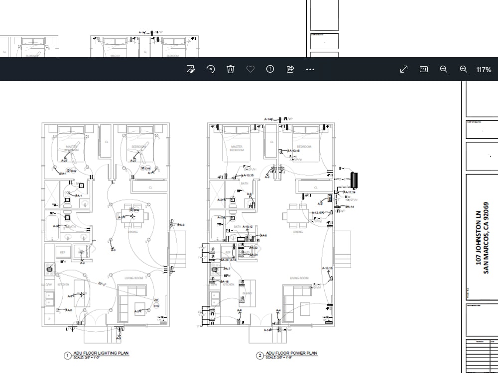 Electrical Plumbing, MEP full set design drawing for city permits Upwork