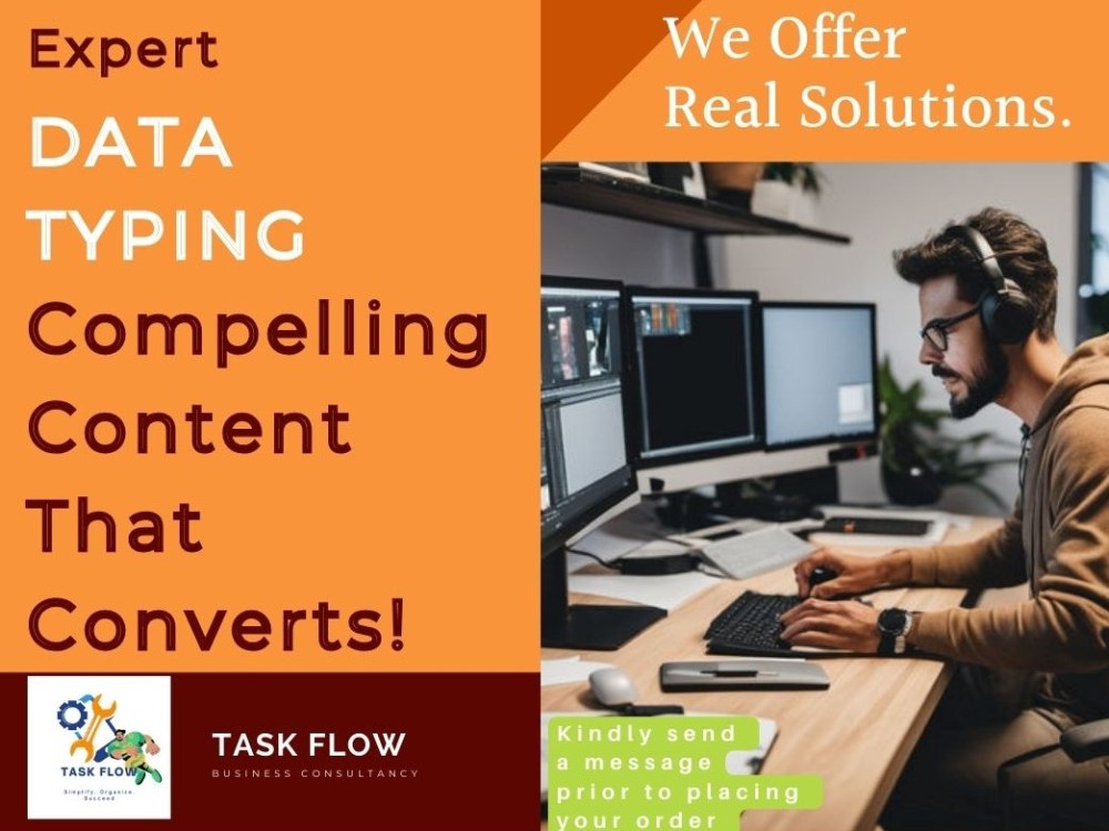 Accurate copy typing services with quick turnaround. Upwork