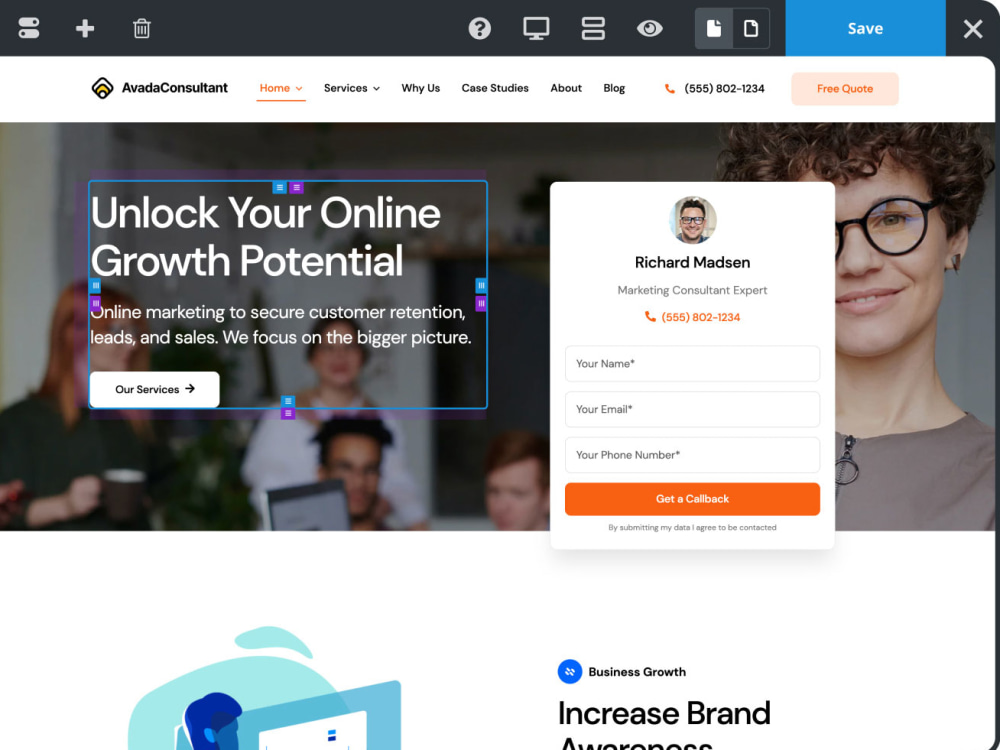 Avada Theme Website | Wordpress Avada | Avada Builder | Avada Theme ...