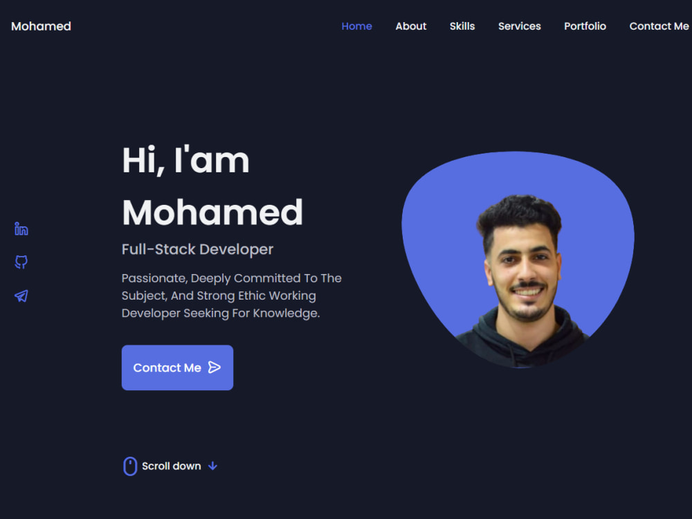 A Stunning Online Portfolio Website | Upwork