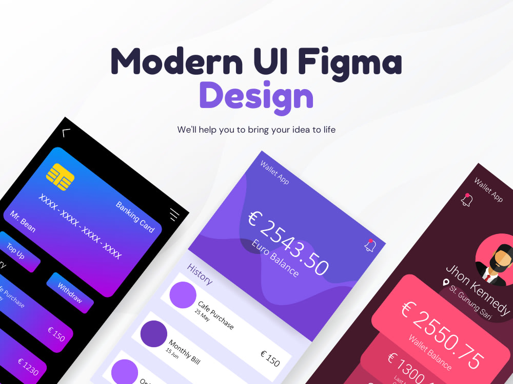 A fantastic figma design for your project | Upwork