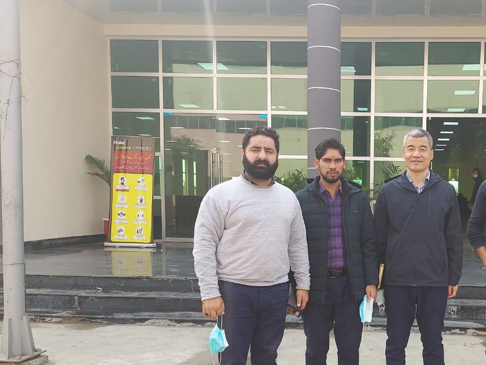 New Canteen building at Haier Pakistan Upwork