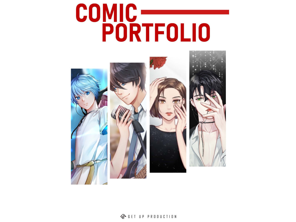 Your story created into amazing webtoon Upwork