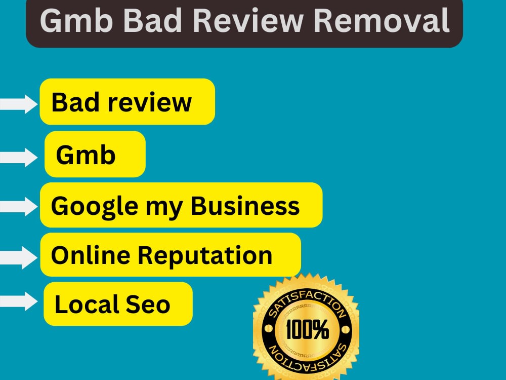 Bad review removal, google bad review, delete bad link and bad comment