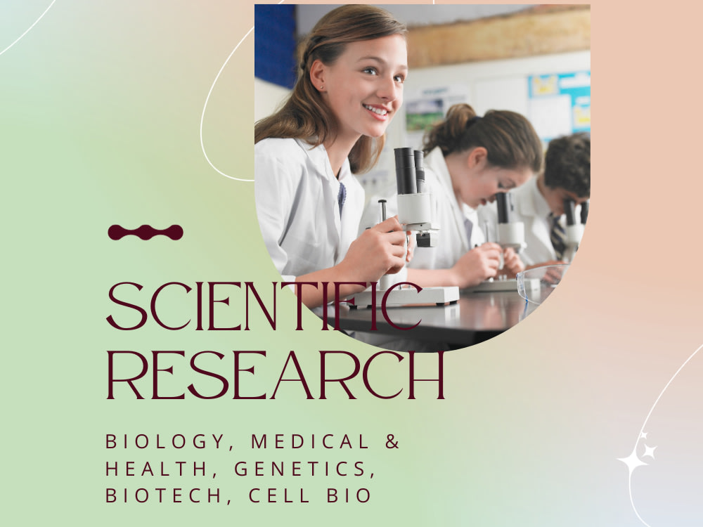 Scientific Research on Biological Topic Upwork