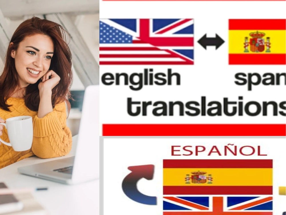 I will translate files and documents from English to Spanish or vice