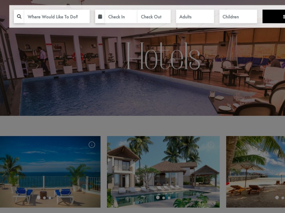 A hotel booking website for you using hotelbeds api Upwork