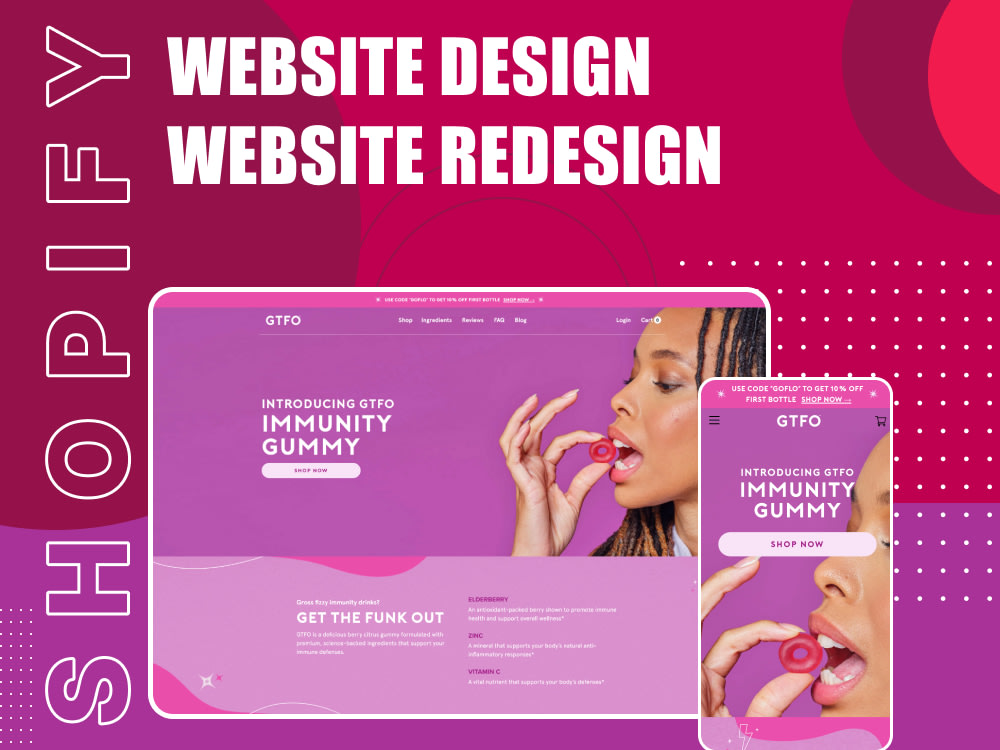 Shopify expert to Design or Redesign Shopify site Upwork