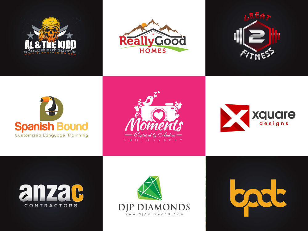 An Amazing Modern, Minimalist and Custom Logo Design For Your Business ...