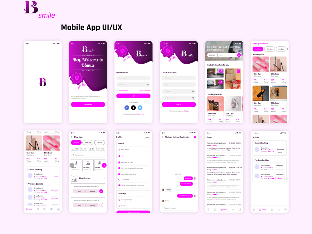 Figma or Adobe XD UI/UX Design within 12 - 24 hours. | Upwork