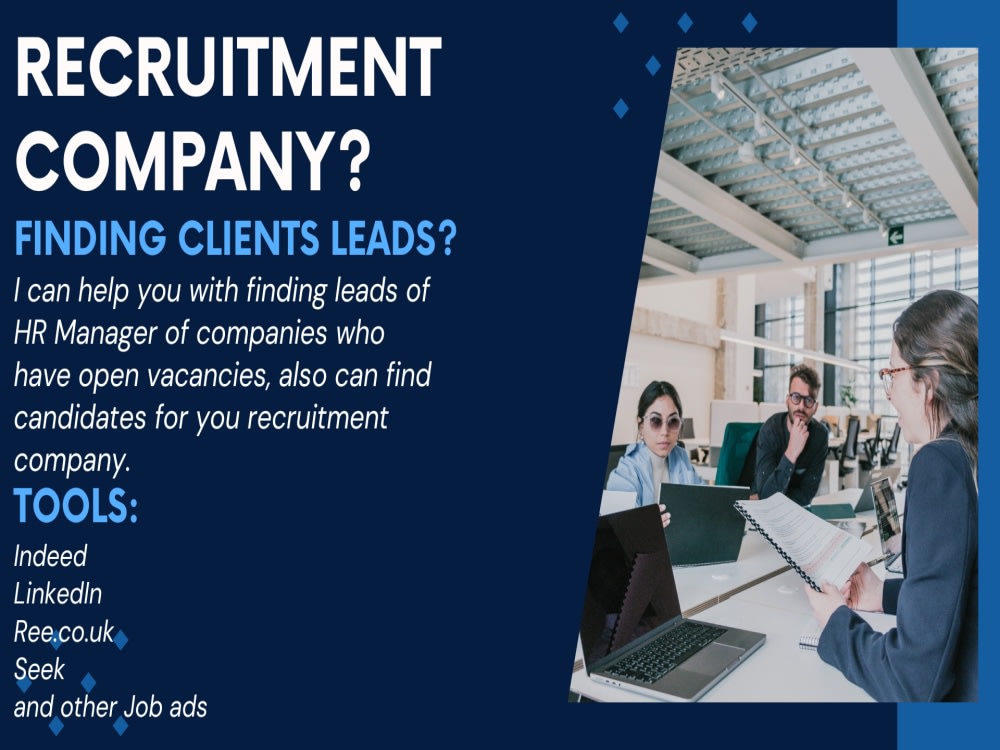 Recruitment Leads from Indeed | Upwork