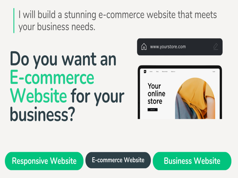 A fully editable and responsive eCommerce website built with PHP | Upwork