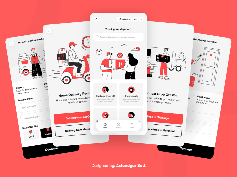UI UX for App and Website, Prototype & Wireframes on adobe xd and Figma ...