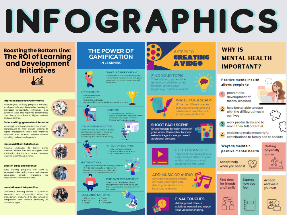 Free Vector  Character infographic about benefits of playing games