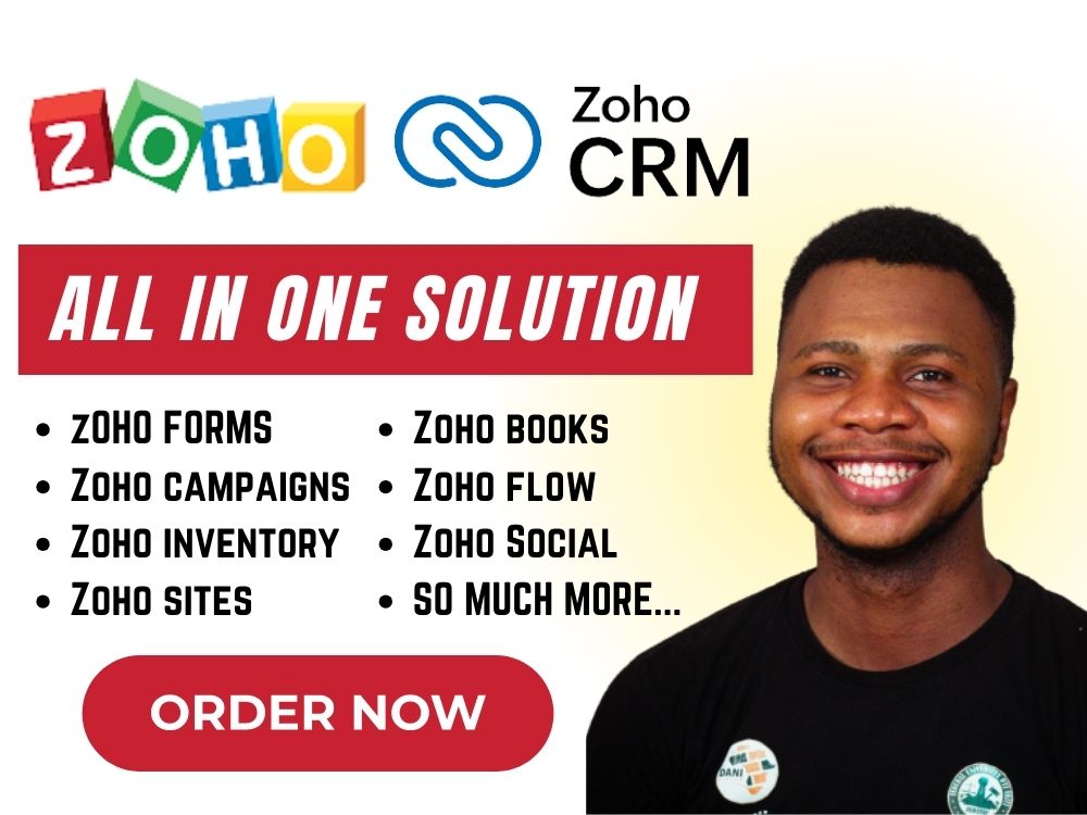 Zoho CRM or Zoho One customization and Zoho Developer for your business