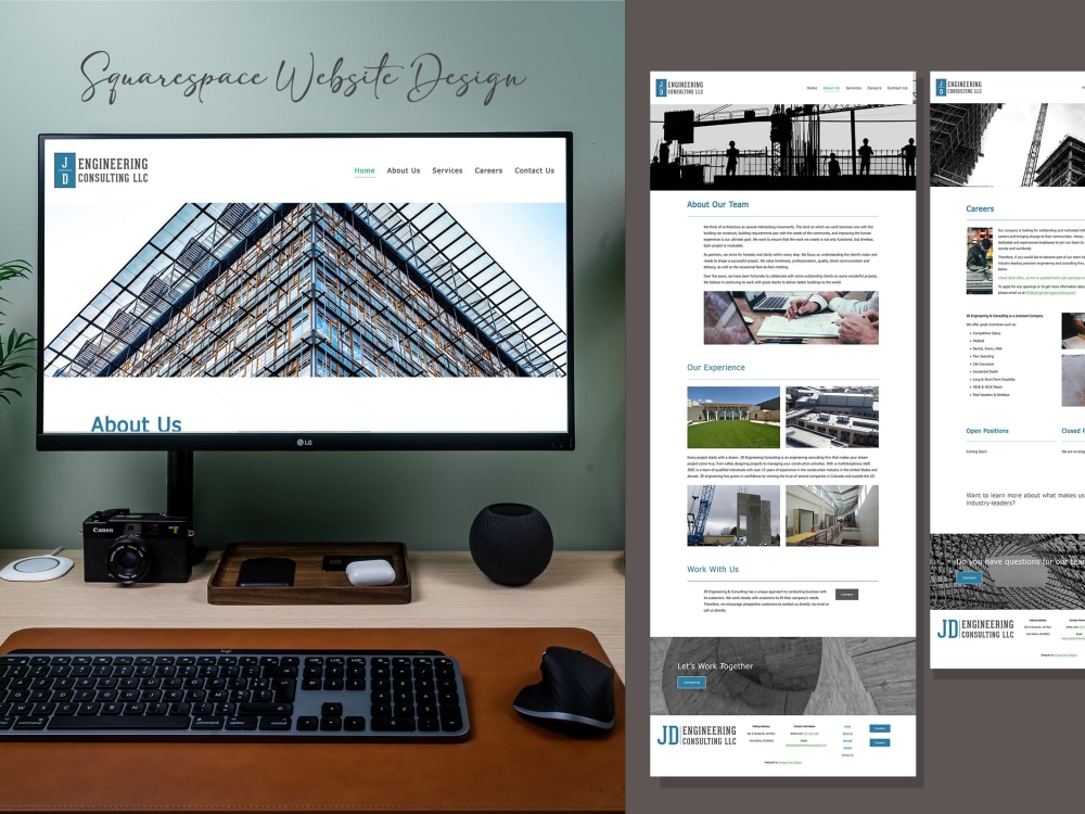 A gorgeous & easy to update Website Design | Upwork
