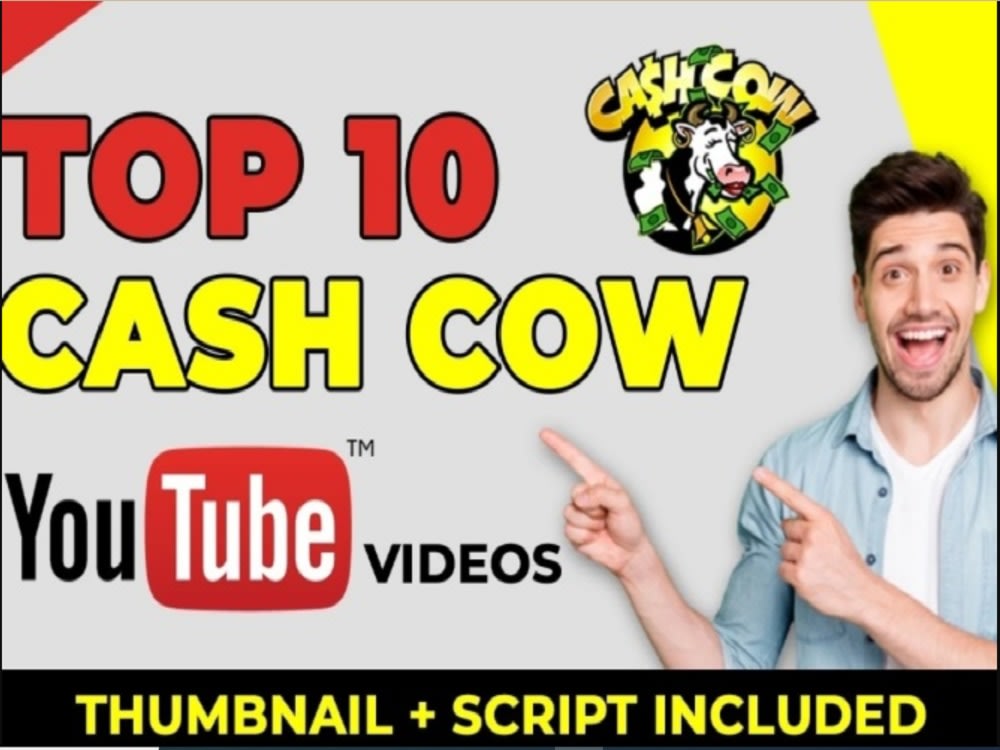 A professional  cashcow video, Automation, Top 10 videos