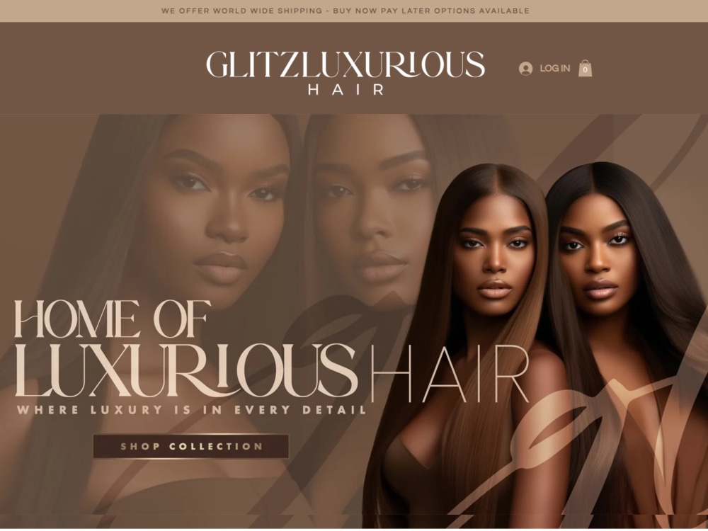 A well-optimized hair extension dropshipping store | Upwork