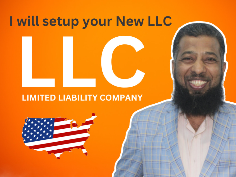 LLC company for US and non US residents and legal EIN registration Upwork