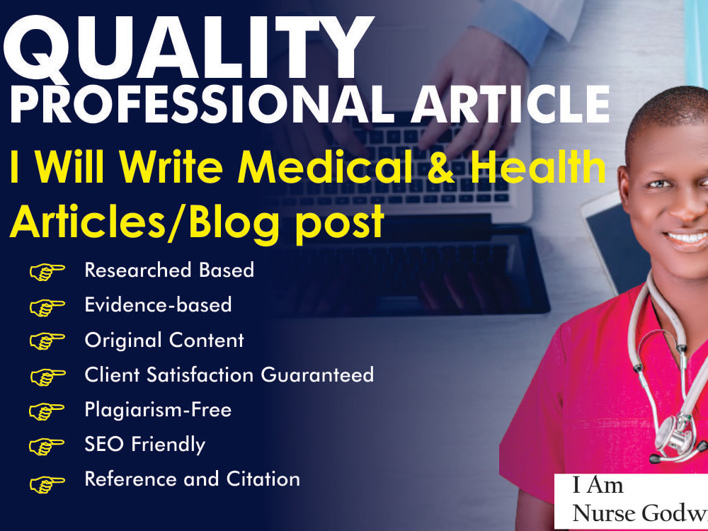 Medical and health article/blog post | Upwork