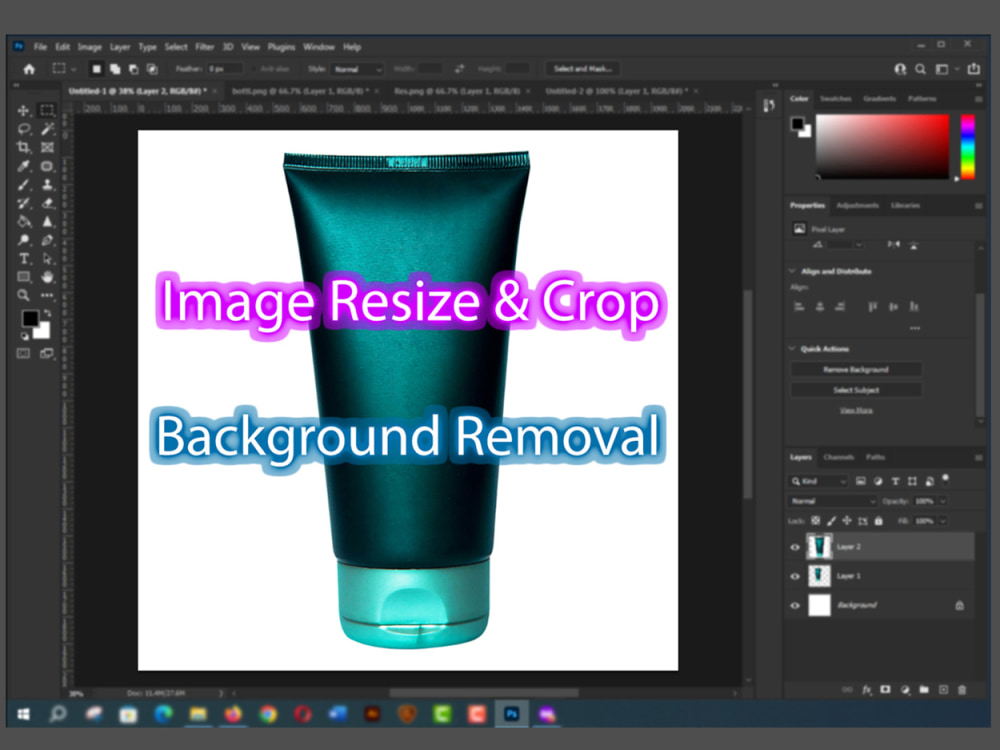 Photo resize, Image resizing, Background removal, Cropping, Size ...