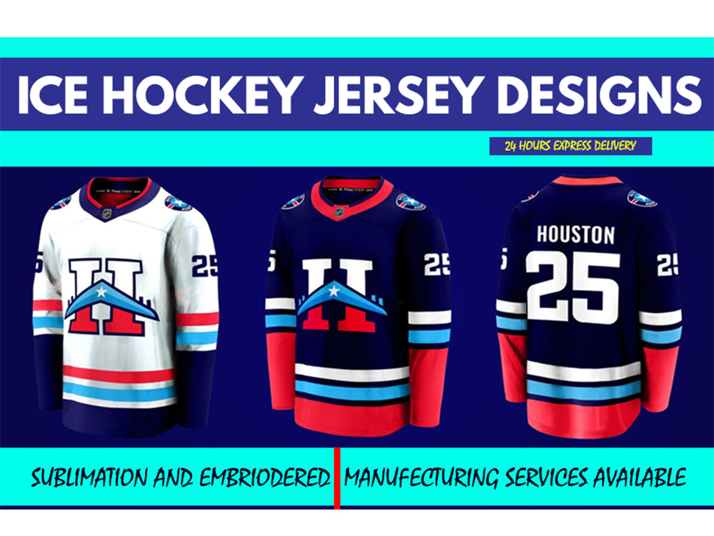 Sublimated Hockey Jerseys: Express Order Custom Hockey Jerseys