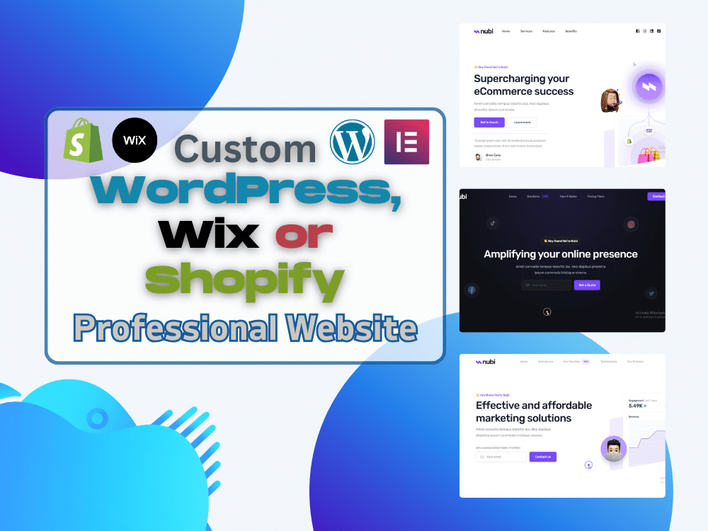 WordPress Designer | WordPress Developer | Elementor and Divi Website ...