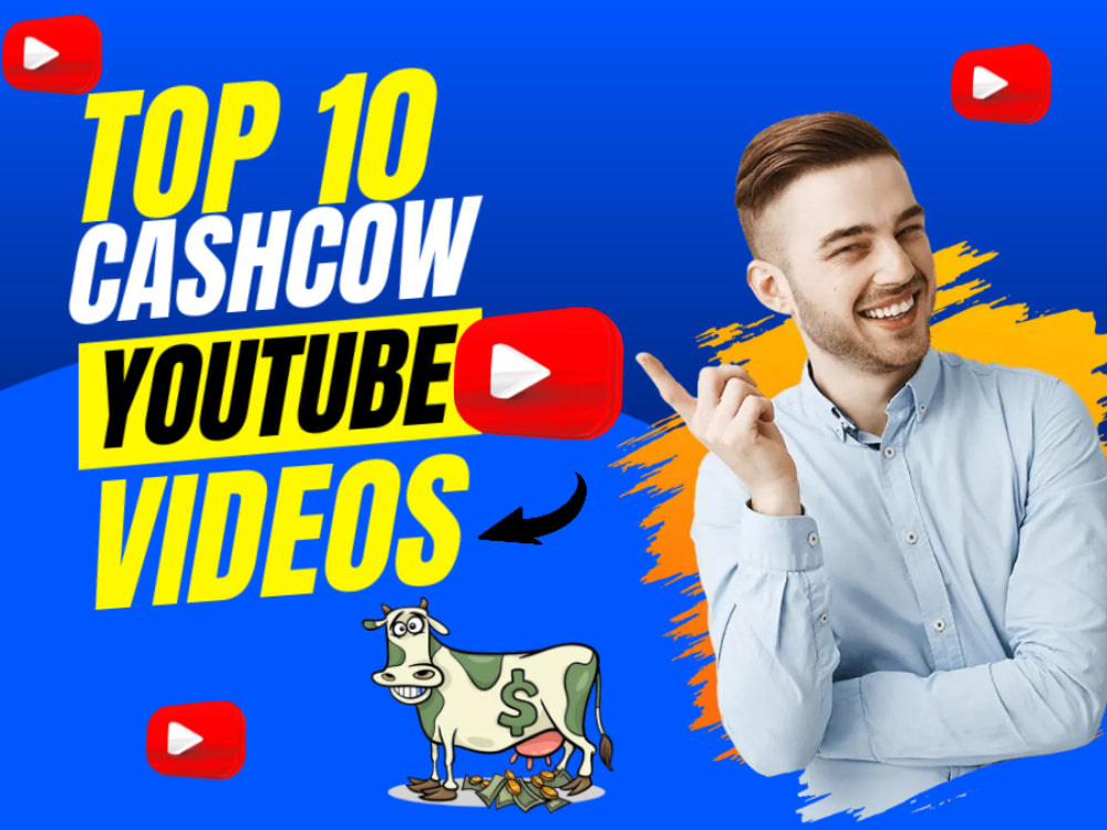 A professional  cashcow video, Automation, Top 10 videos