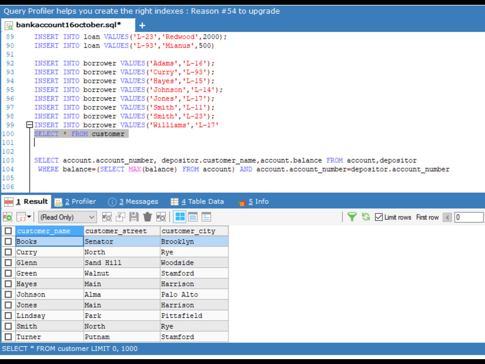 "Database Normalization and Performance Enhancements in MySQL" | Upwork