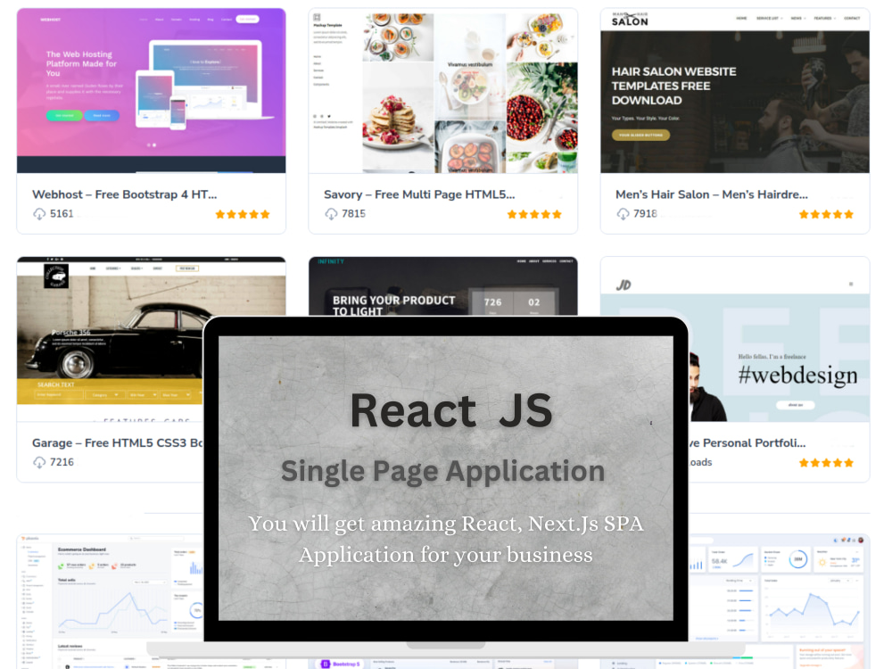 Fast & Custom React SPA: Quality Design, Flexible Pricing! | Upwork