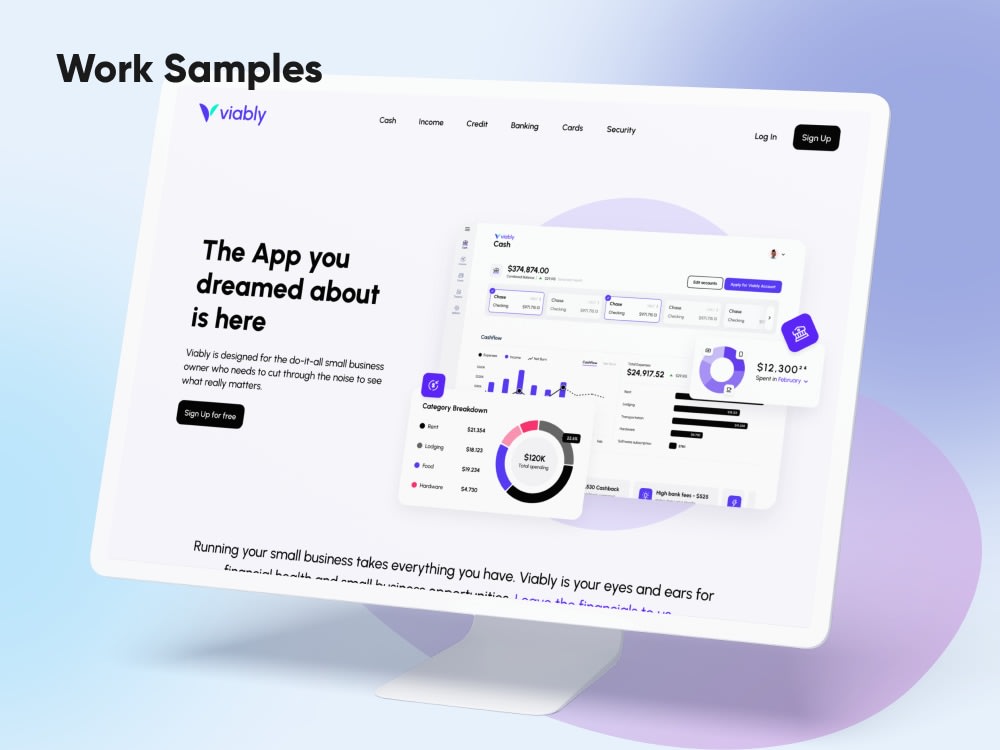 An unlimited UX/UI Design for your Web App, Mobile App or a Website ...