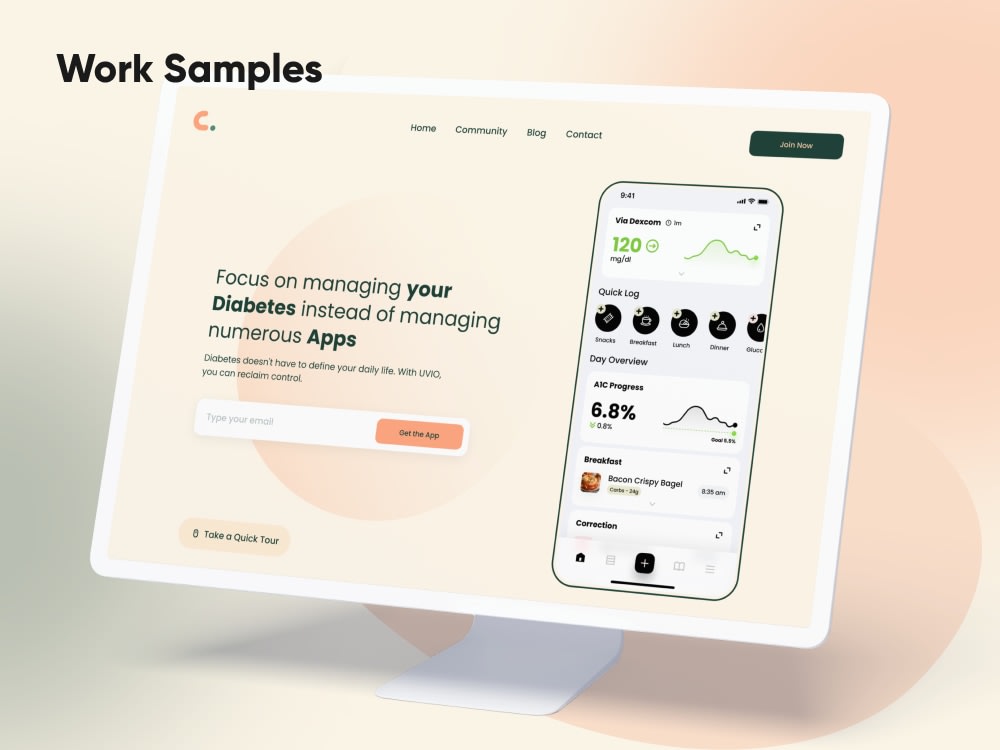 An unlimited UX/UI Design for your Web App, Mobile App or a Website ...