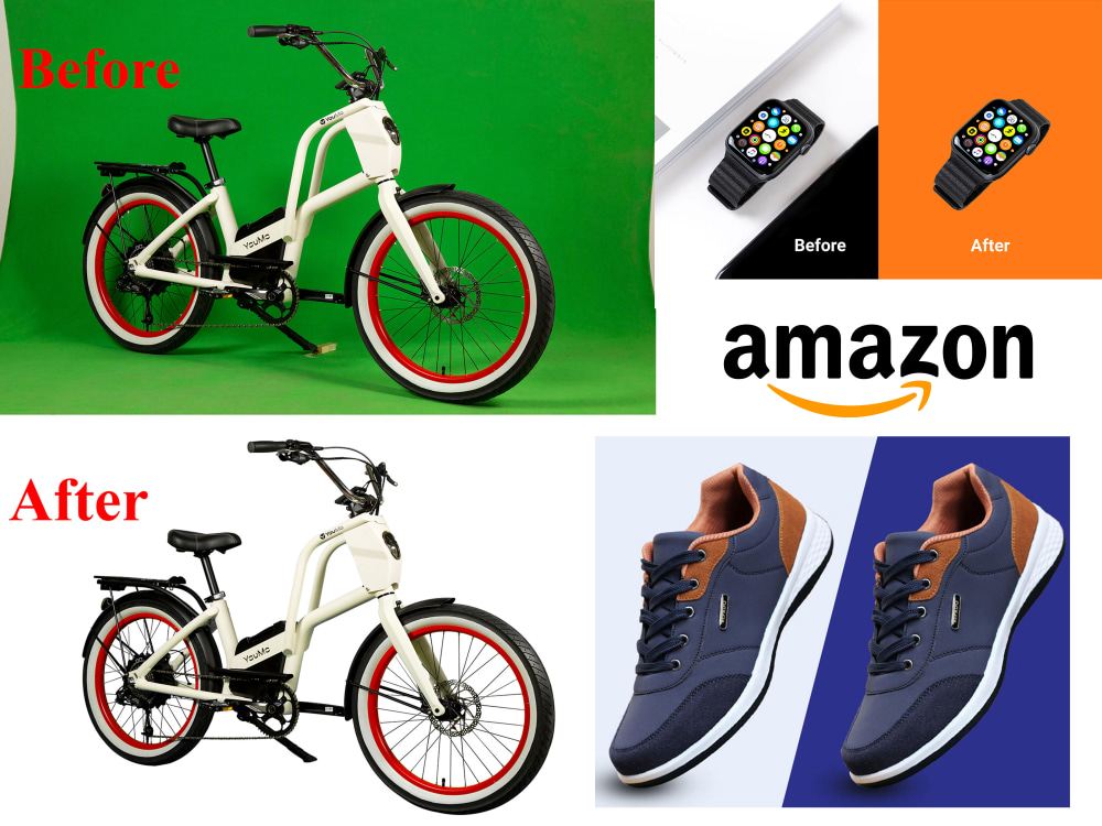 Amazon product background removal image product photo editing Upwork