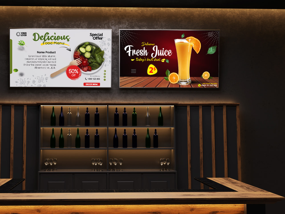 Increase sales with stunning displays on your screen or TV Upwork