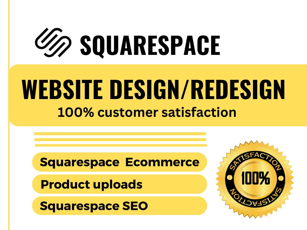 A highly responsive and attractive Squarespace product upload. Upwork