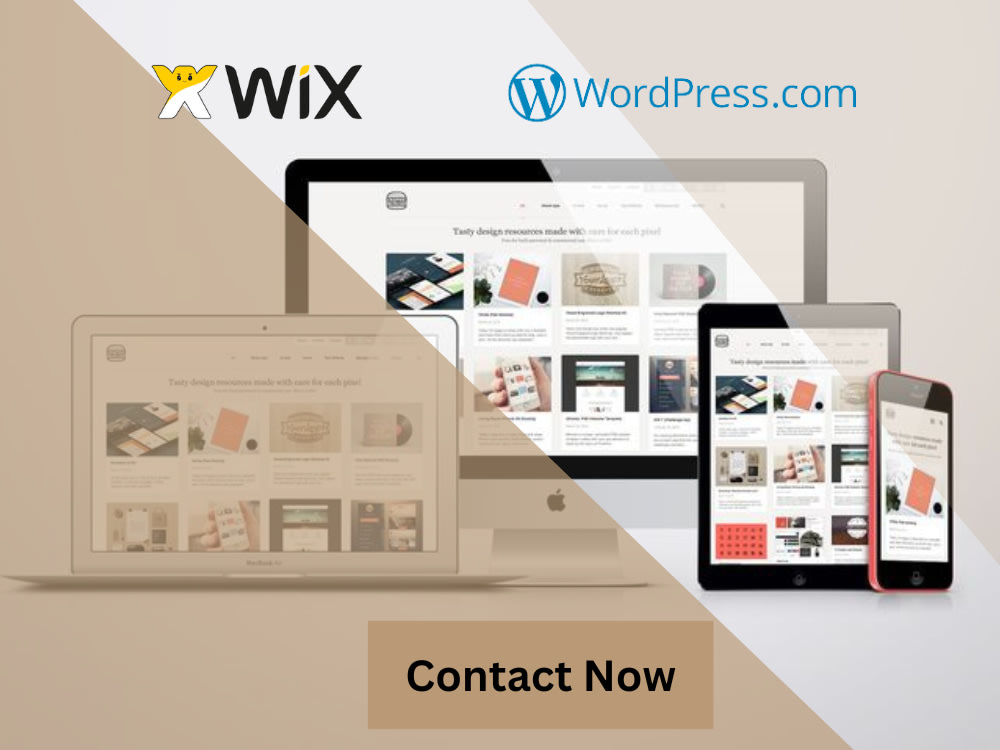 Wix and WordPress website redesign, design and ecommerce for your brand ...
