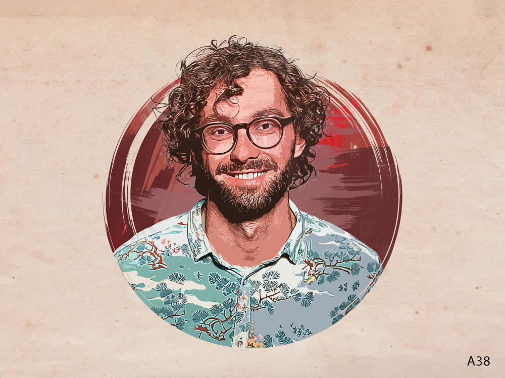 Comic Vectorized Cartoon Art Portrait & other 10 Different Portrait ...