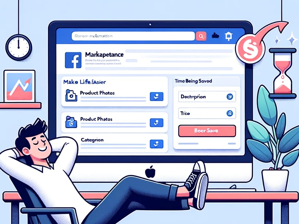 A Facebook marketplace auto listing software