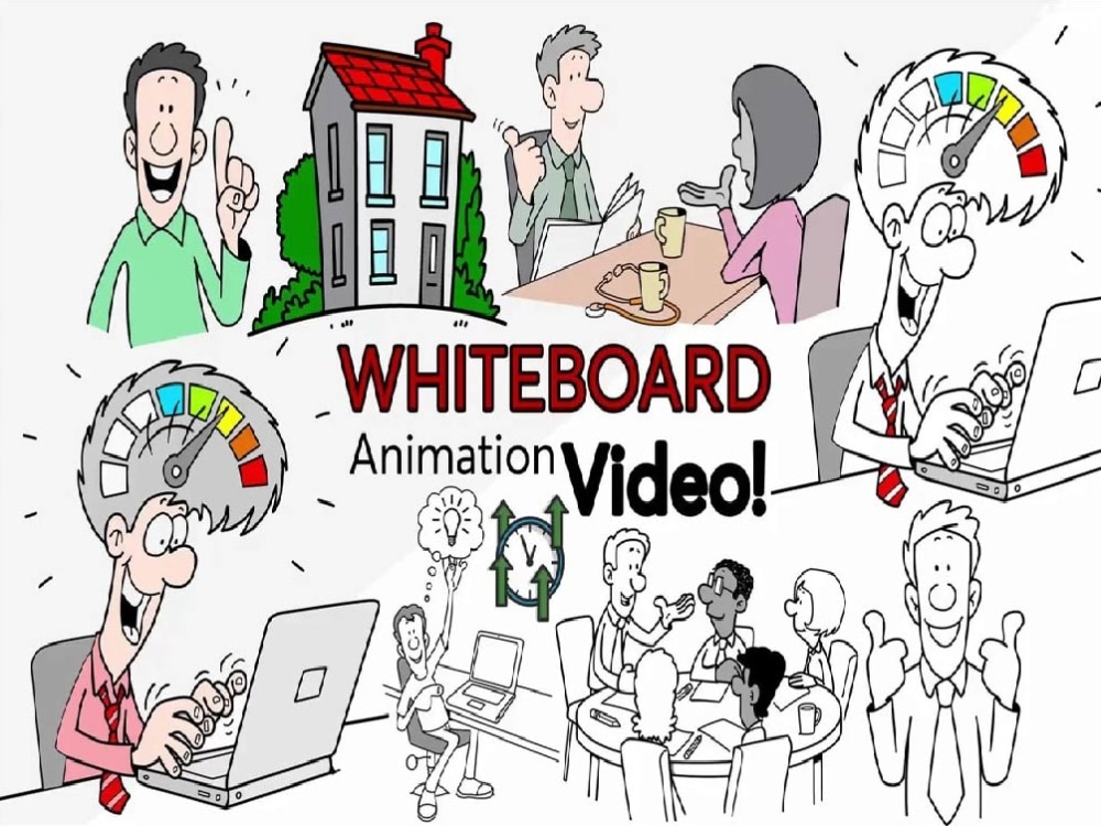 Whiteboard animation explainer video Upwork