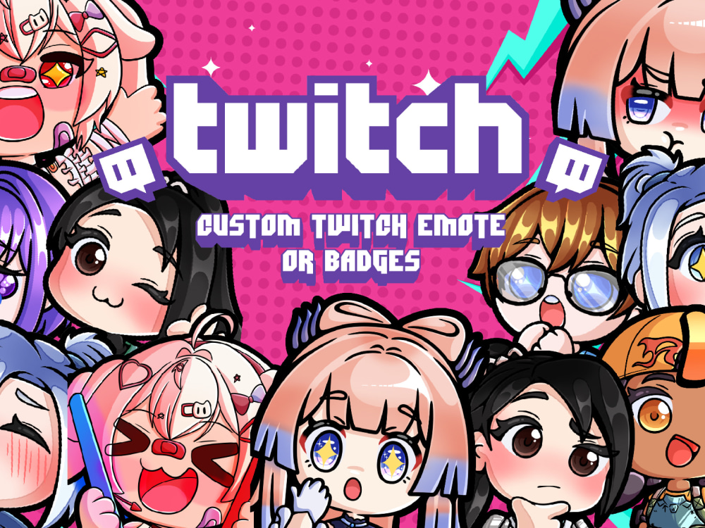 Cute Custom Anime Profile Pictures / Twitch Icons / Character 