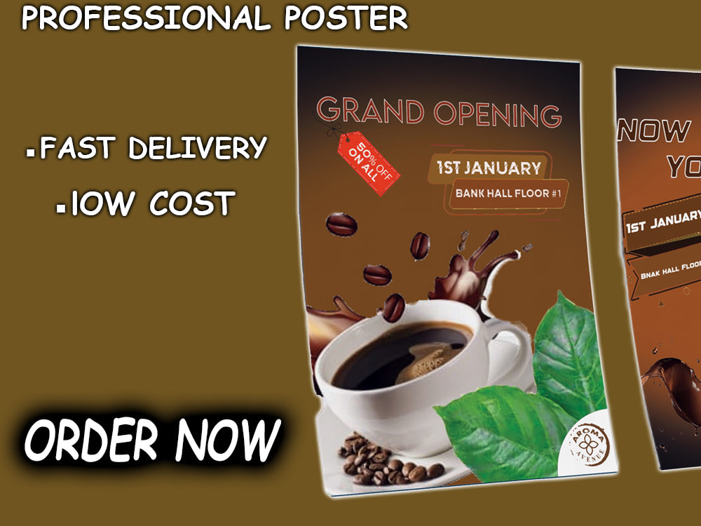 A Creative and eyecatching Poster in 24 hours Upwork