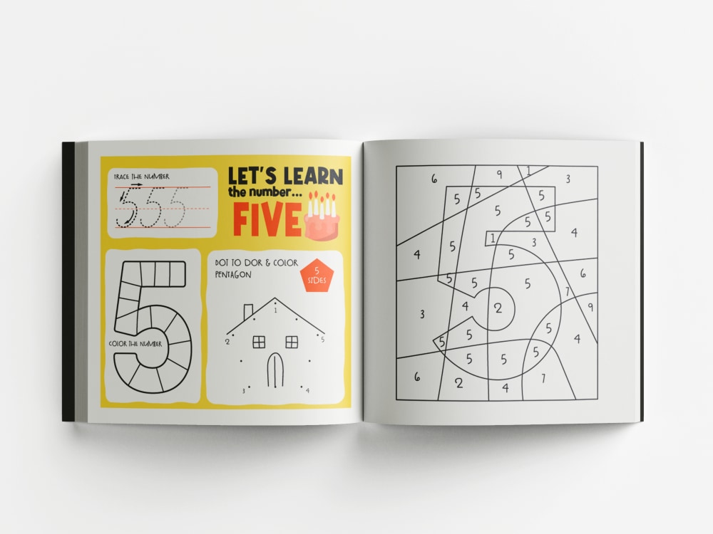 An Beautiful Children´s Activity Book Design Upwork