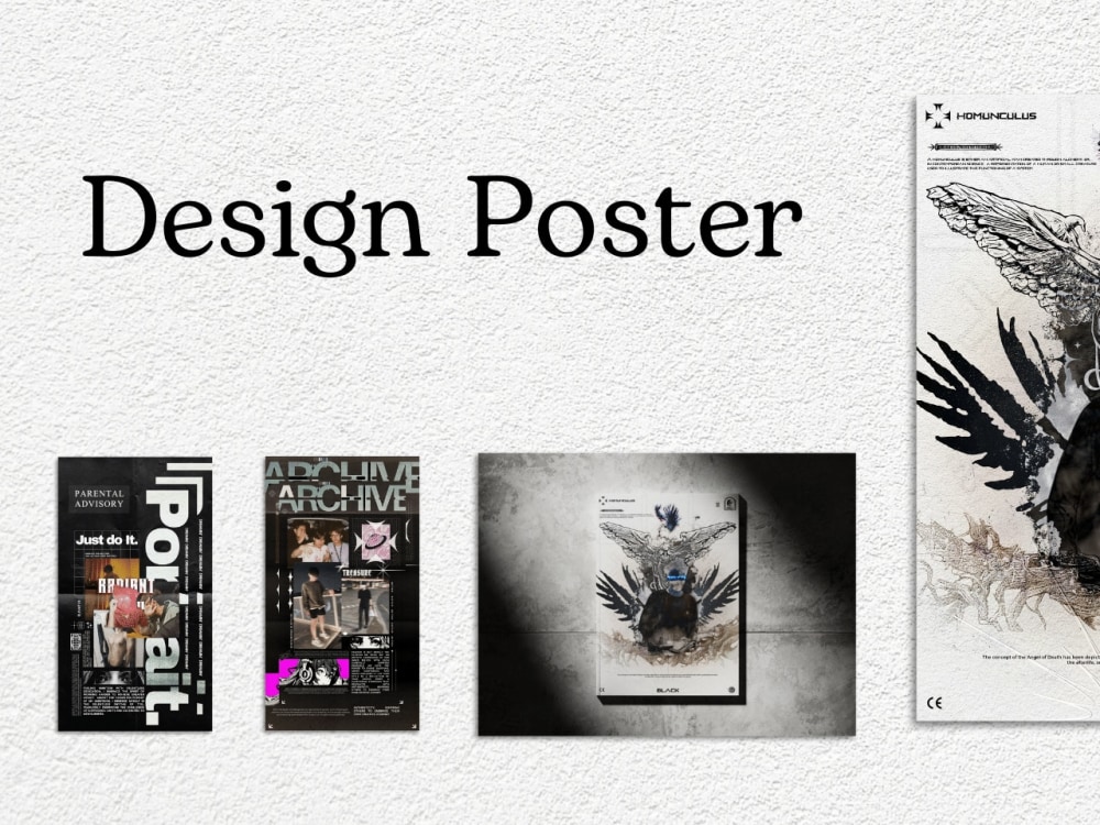 Digital Design poster, Flyer, Brochure design Upwork