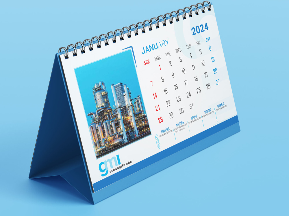 Table Desk Calendar 2024 Upwork