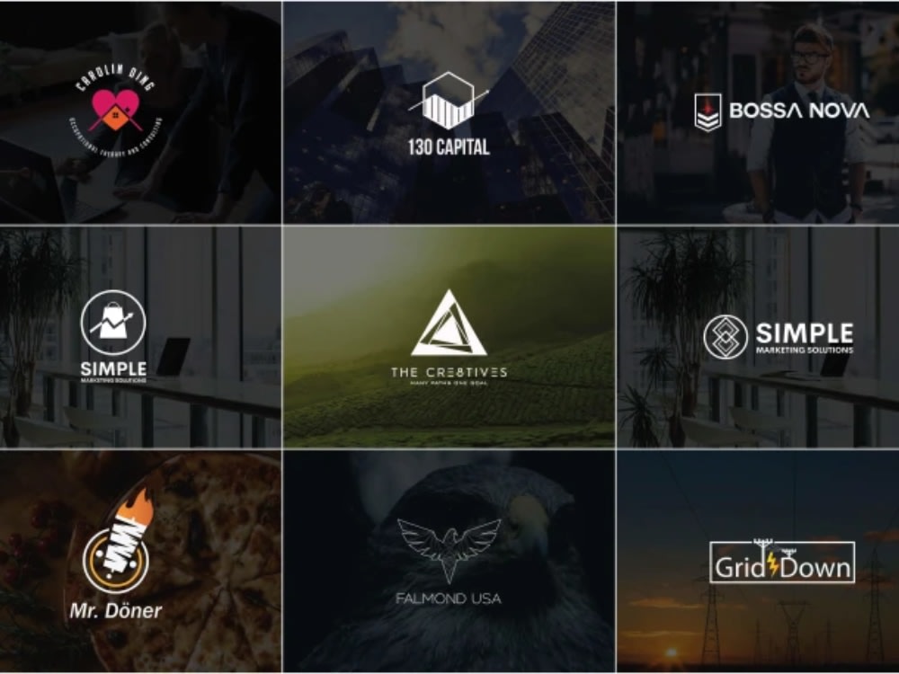 A modern minimalist luxury logo design for your startup. | Upwork