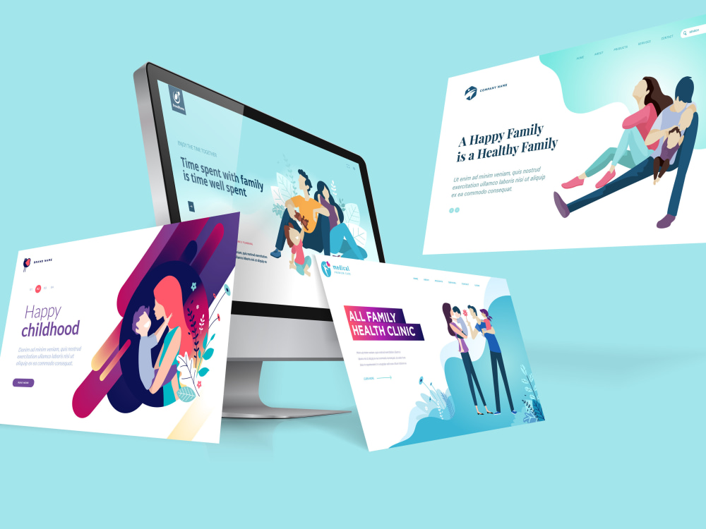 An attractive | responsive | SEO optimized | top performance | Website ...