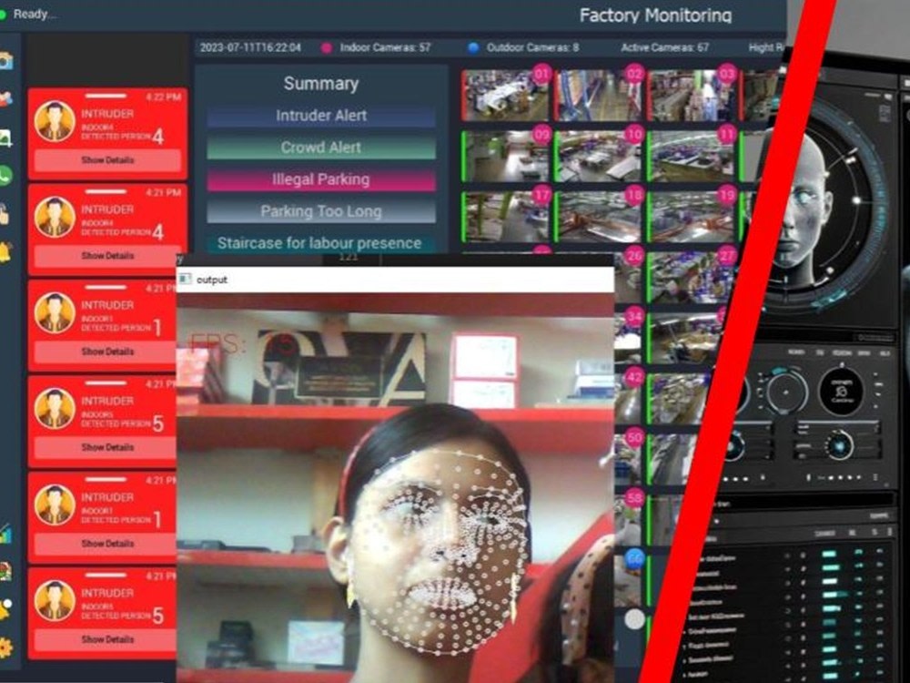 Ai powered face recognition, facial expression and augmented reality ... Circuit Diagram
